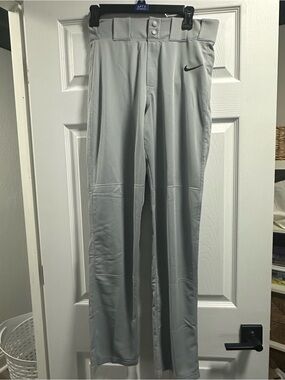 Nike Light Gray Men’s Slim Baseball Pants